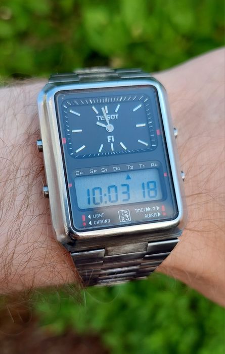 Tissot F1 TS X3 ana digi lata 70/80