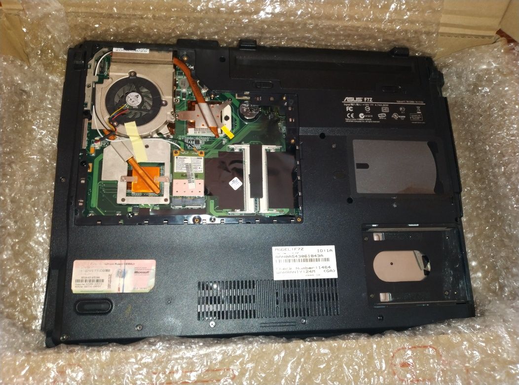 Разборка asus f7z f7s Samsung rv508, r523, r525, r528