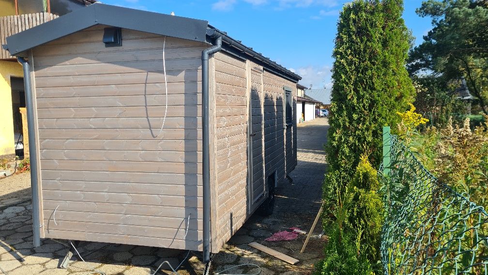 Przyczepa kempingowa domek Tinę hause domek tine haus