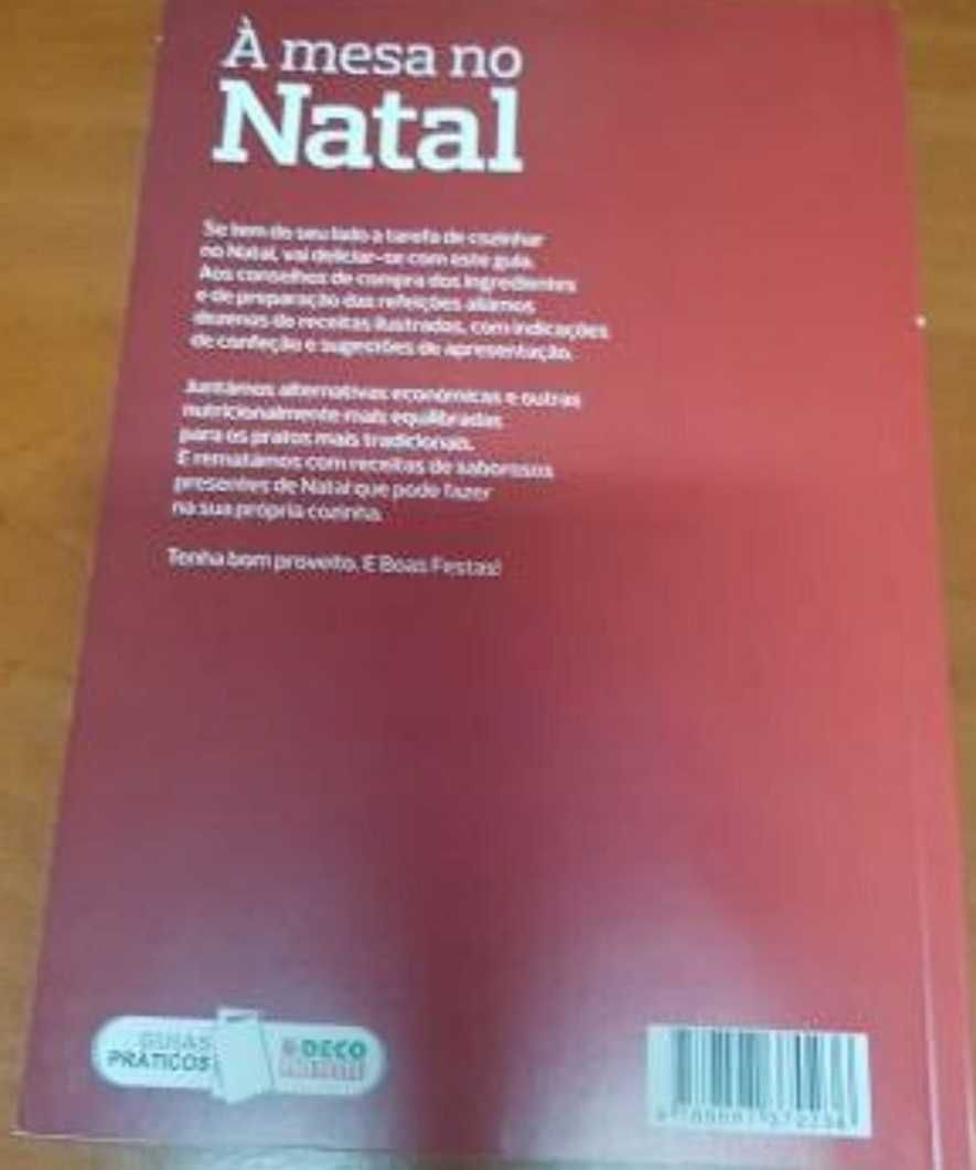 Livro À Mesa no Natal