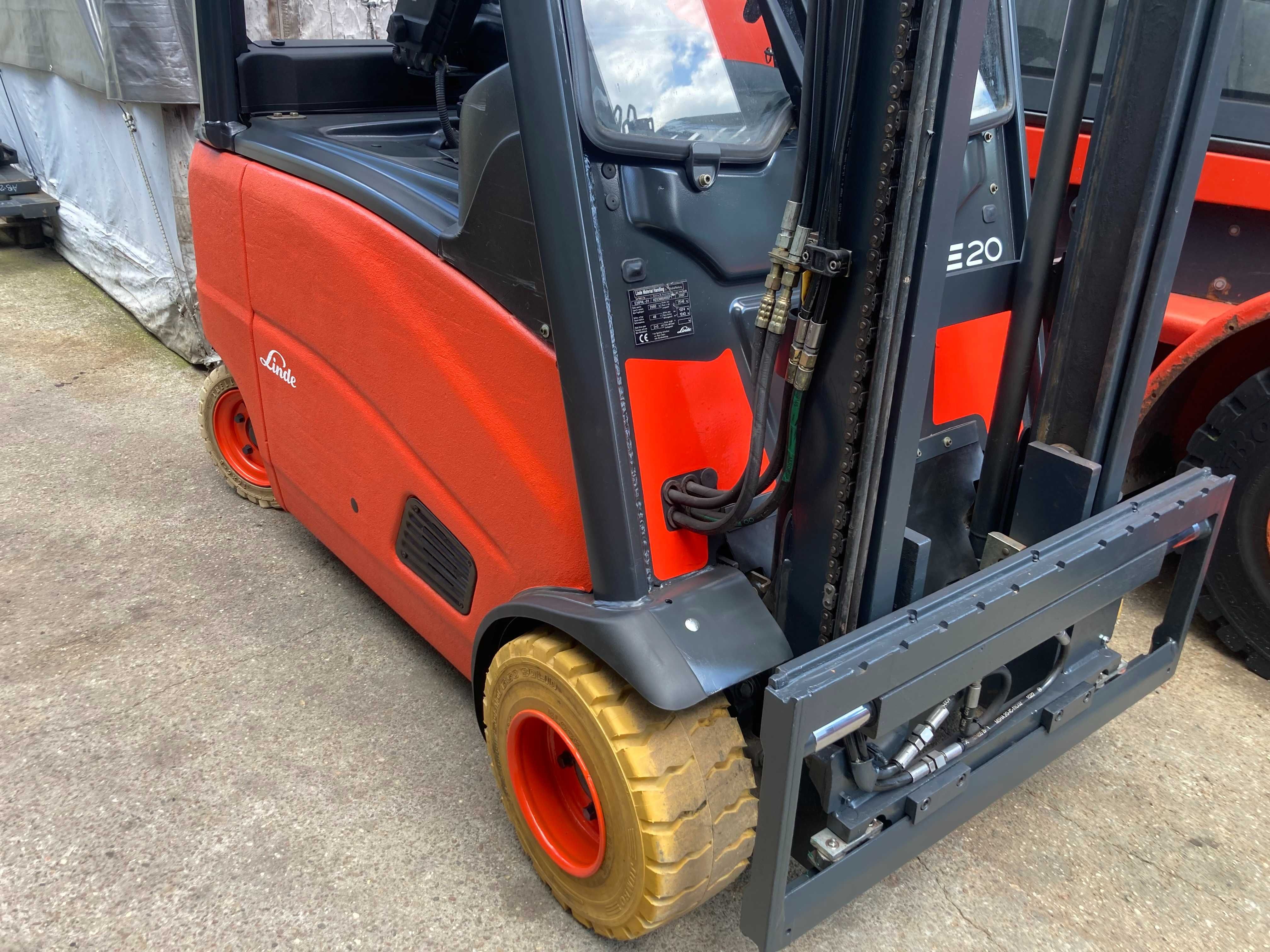 Linde E20PHL-386 bateria 2021r , nowe opony, opcja Triplex E14 E16