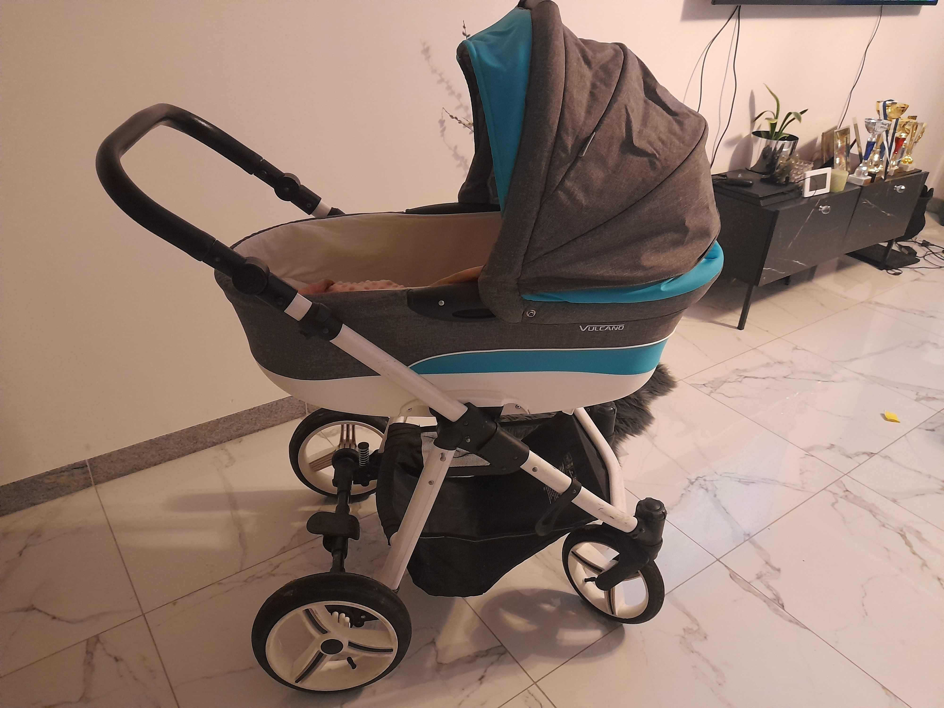 Wózek 3 w1 Bebetto Vulcano