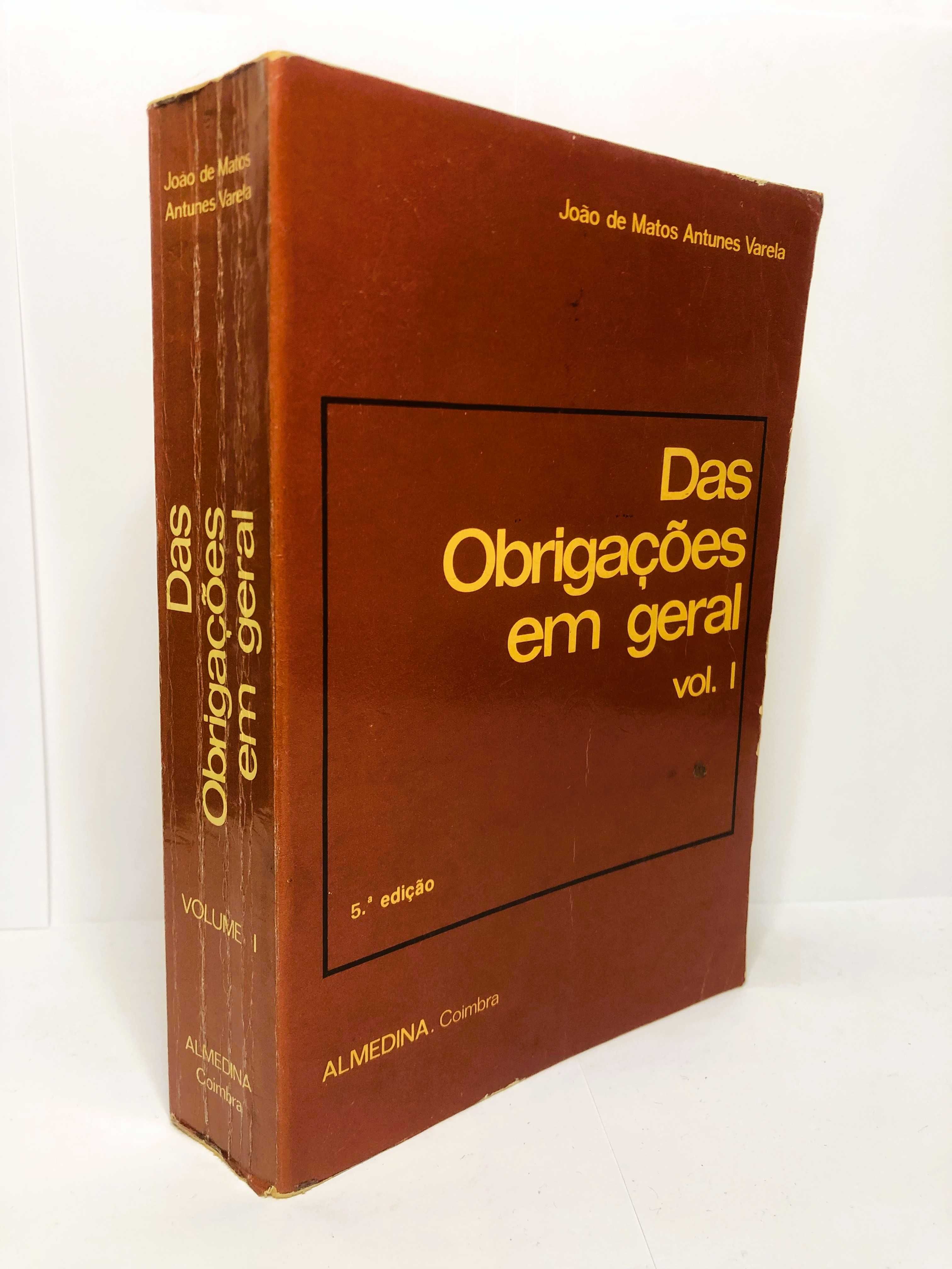 Das obrigações em geral (Volume I) – João de Matos Antunes Varela