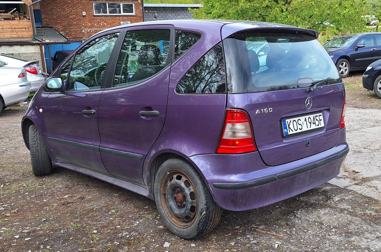 Mercedes Benz A 160. Półautomatyczna skrzynia biegów