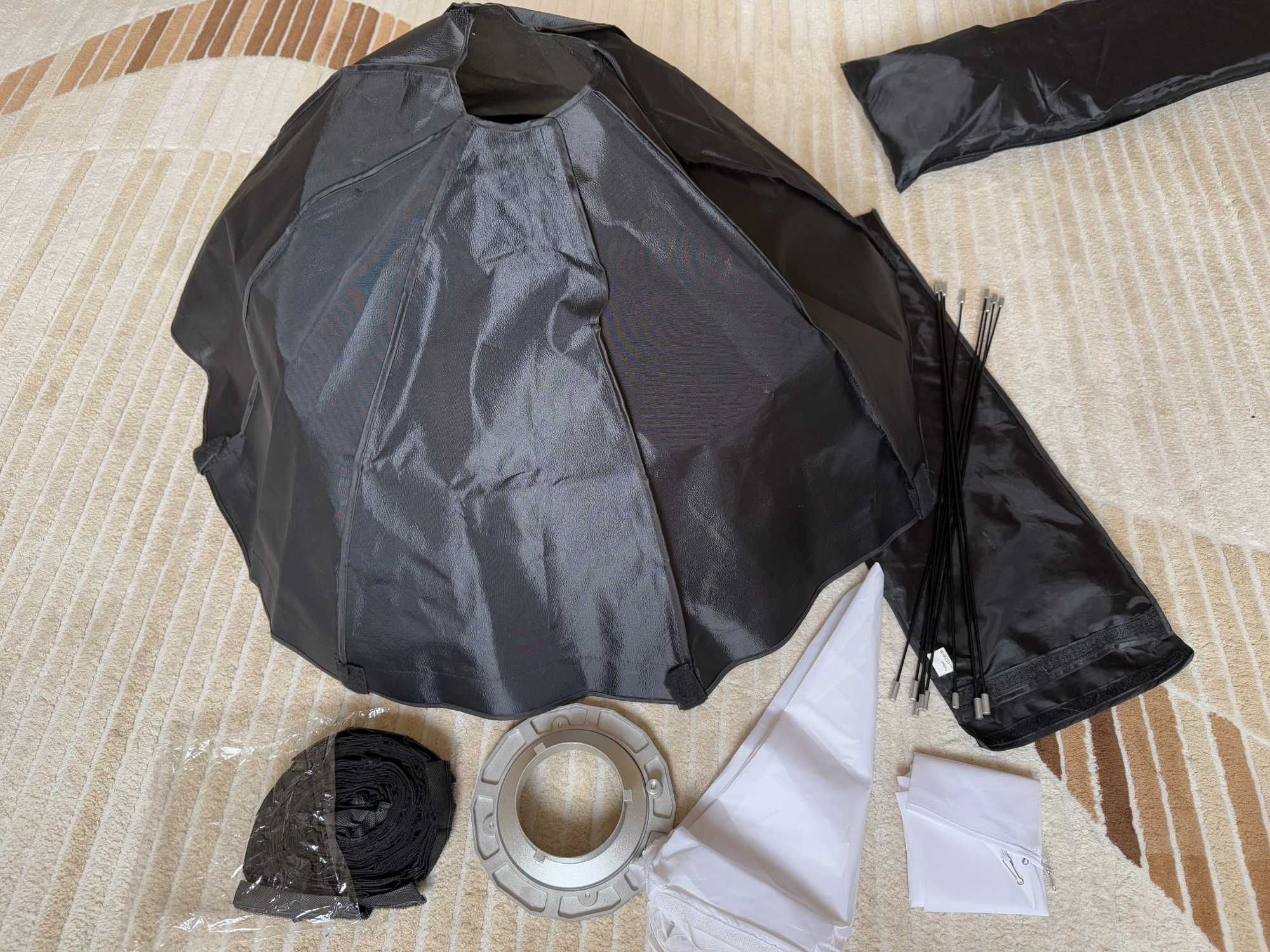 NOWY SOFTBOX oktagonalny  95cm + BOWENS +GRID