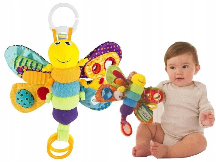 Tomy Lamaze Zawieszka Sensoryczna Motylek Freddie Zabawka Dla Maluszka