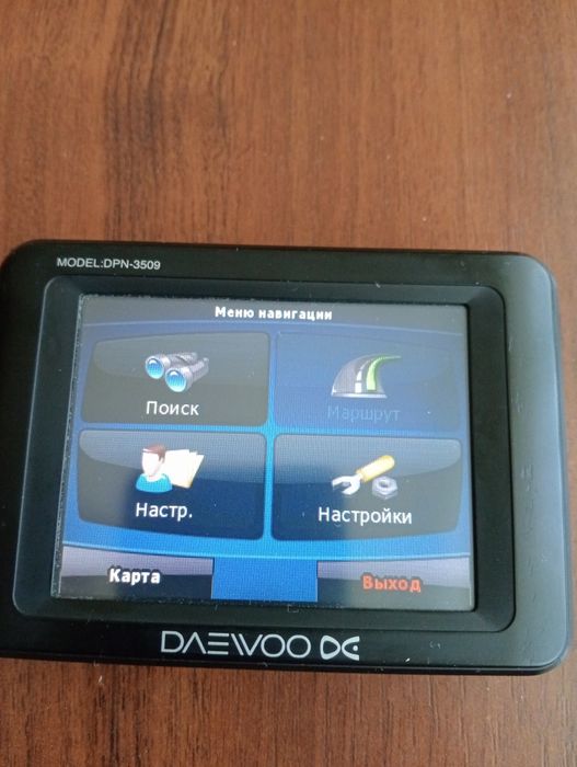 GPS навігатор DAEWOO -3509.