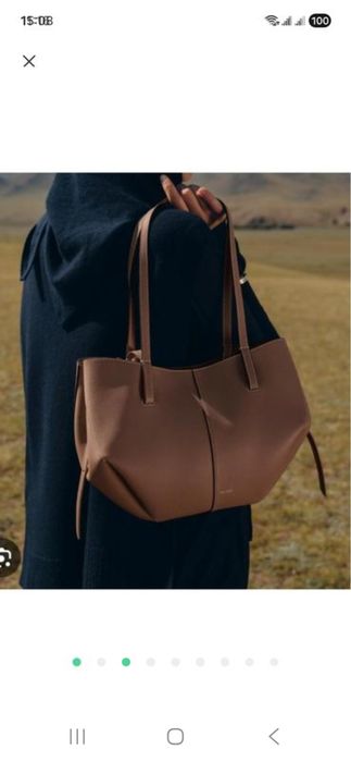 Сумка Polene
•Матеріал  саф'янова шкіра
•Розміри: в