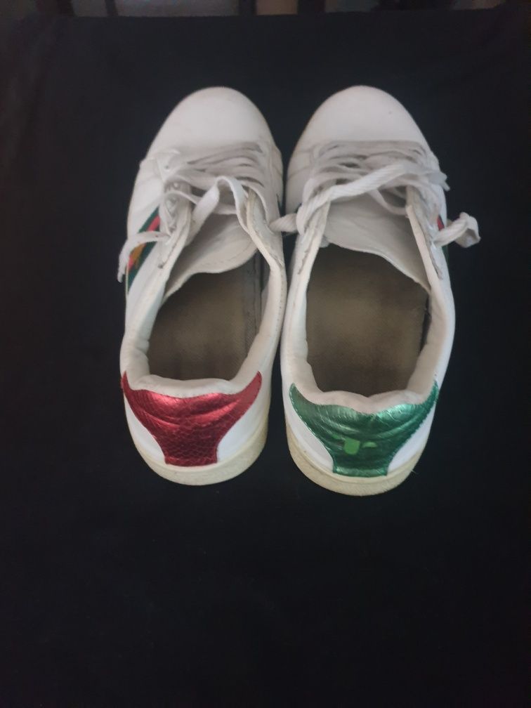 sneakersy biale Gucci