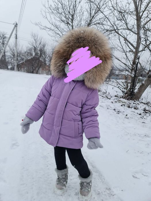 Зимова куртка дитяча 104-110 розмір