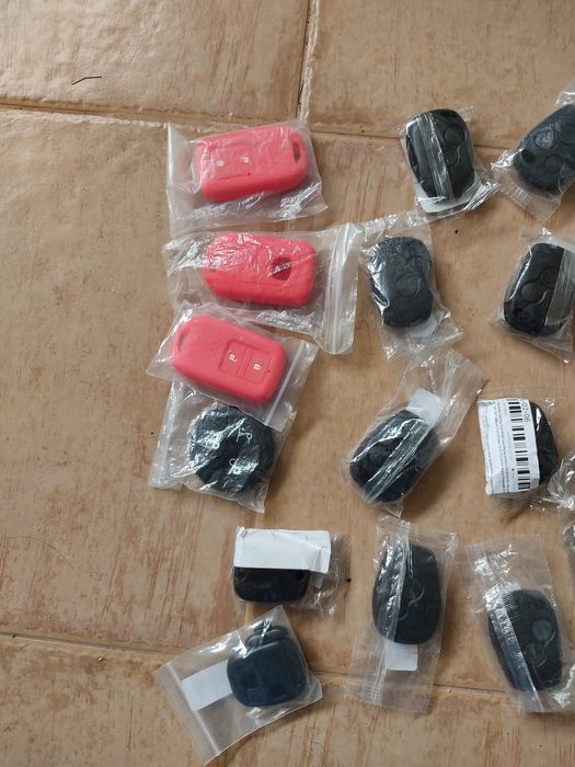 Lote 22 unidades Capas chaves automóvel Negociável