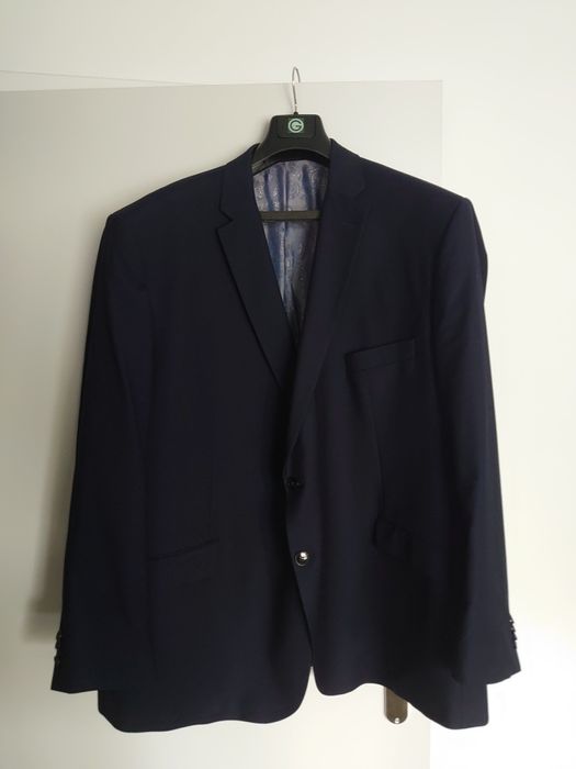 Garnitur granatowy - Jan Kowalski Tkanina - dla bardzo wysokich