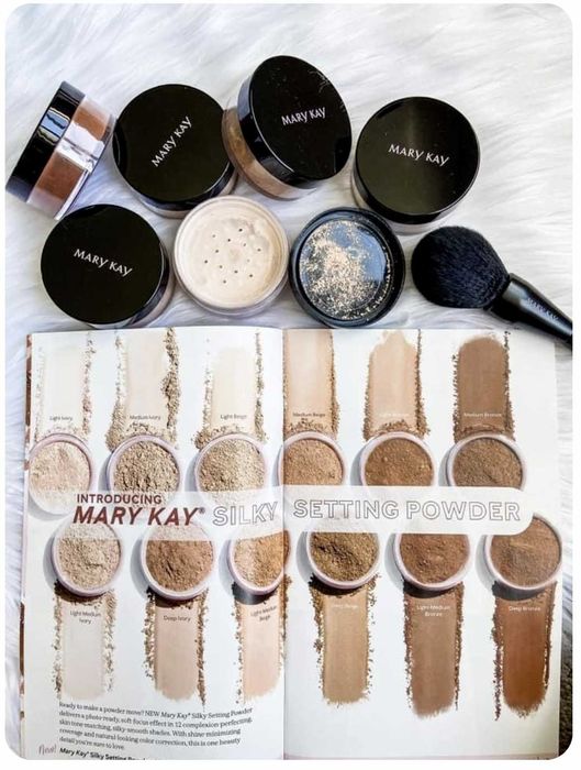 Jedwabisty Puder Wygładzający Deep Ivory Mary Kay