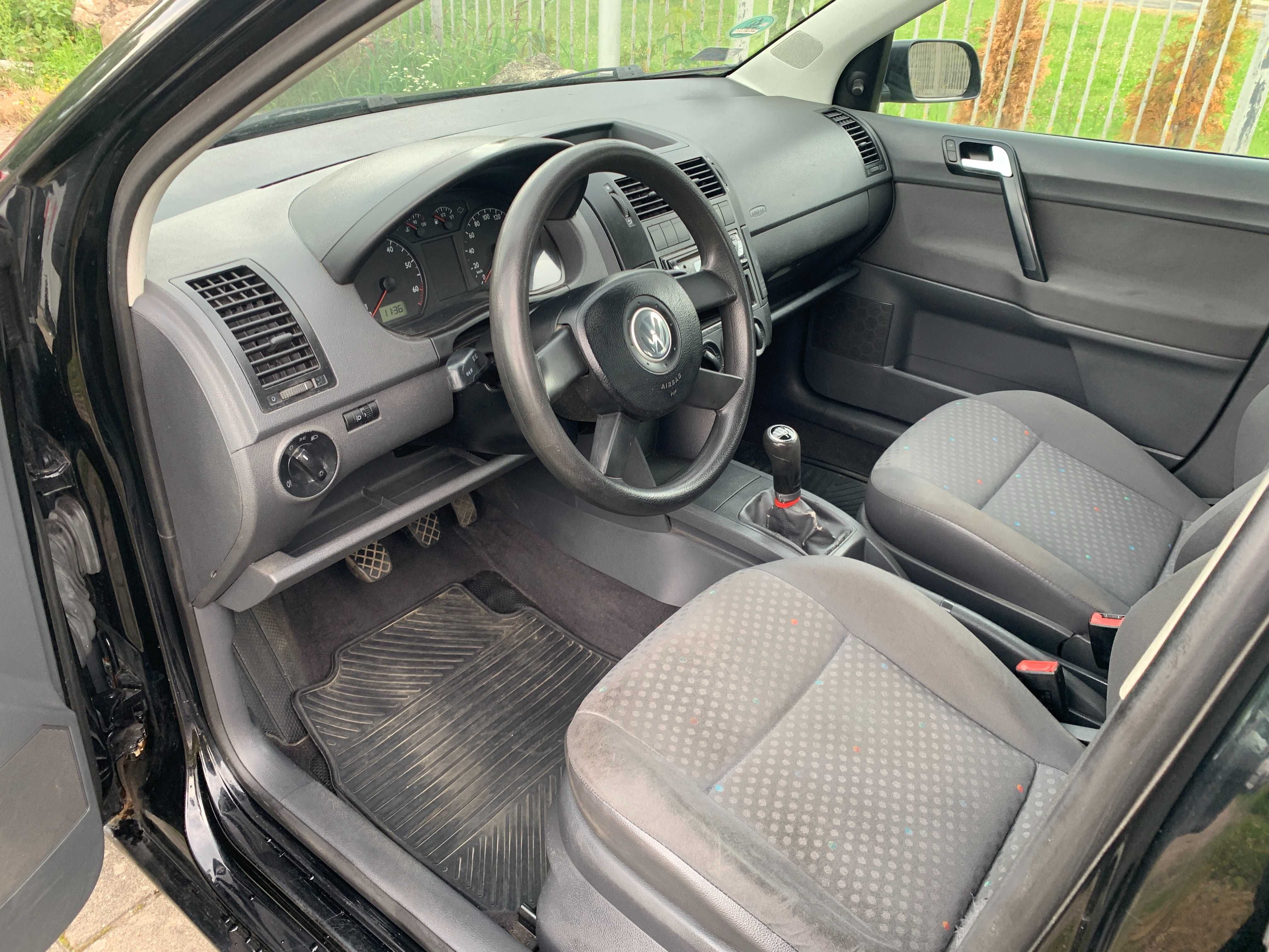 VW POLO 2003r. 1.2 / 54 KM // Klima // Hak //  5 drzwi //