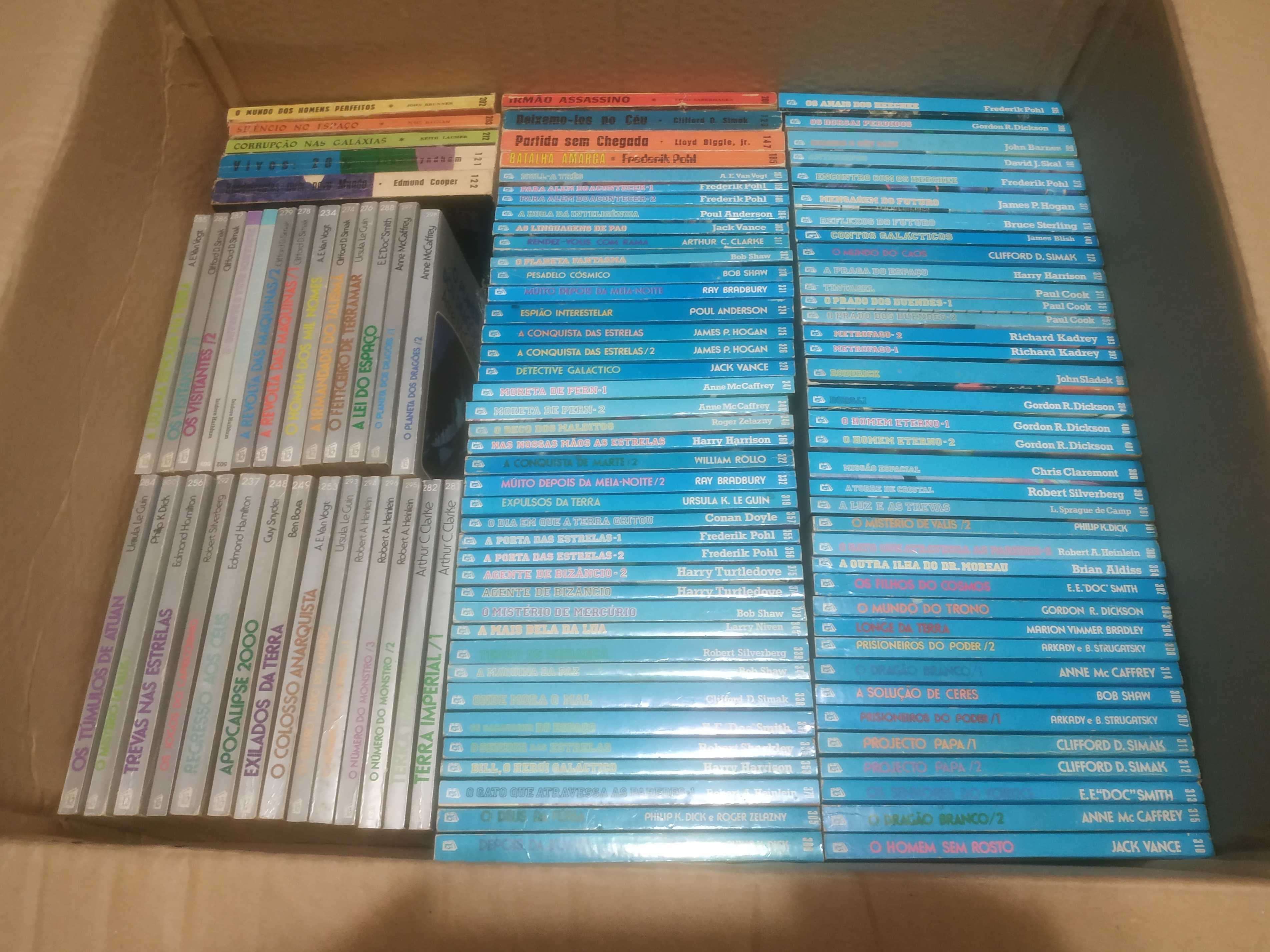 Livros de FC da coleção Argonauta