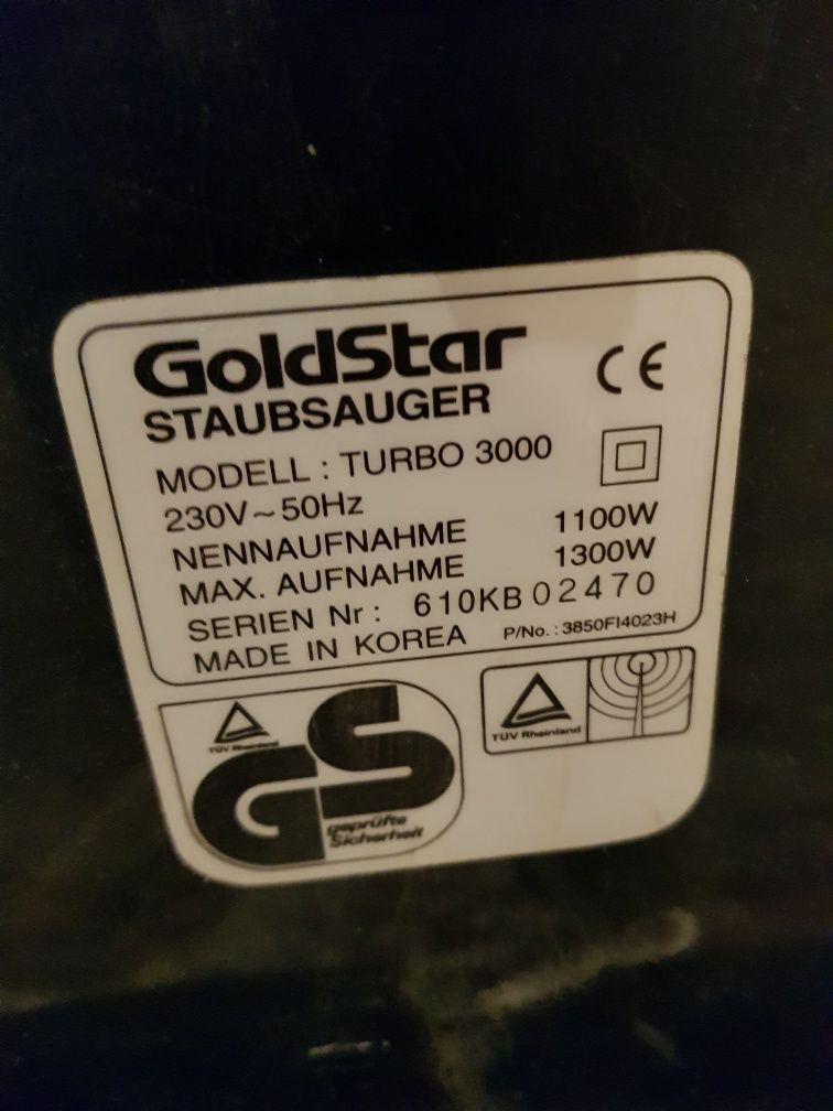 Odkurzacz goldstar turbo 3000 na czesci