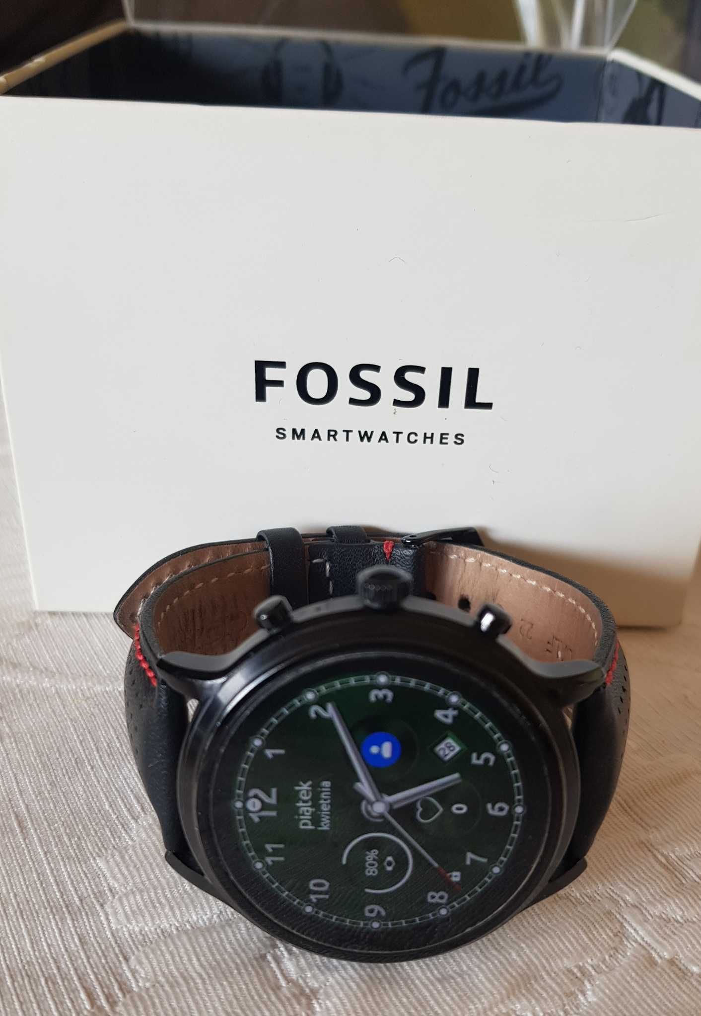 Smartwatch Fossil Gen5 obsługa płatności, dzwonienia, sms stan idealny