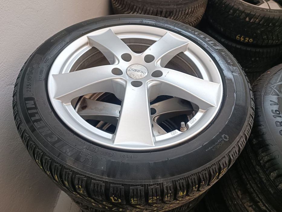 5x112 Alufelgi Felgi Aluminiowe 17 Koła Zimowe zima AUDI A4 B6 B7 B8 A6 C6 C5 A3 8P 8V Q3 VW TIGUAN PASSAT B5 B6 B7 B8 Golf 5 6 7 Touran Caddy jetta SEAT EXEO Altea Leon  exeo ateca SKODA Octavia 3 4 III Superb yeti karoq Mercedes Alu-Rad Legnica 225/50 4