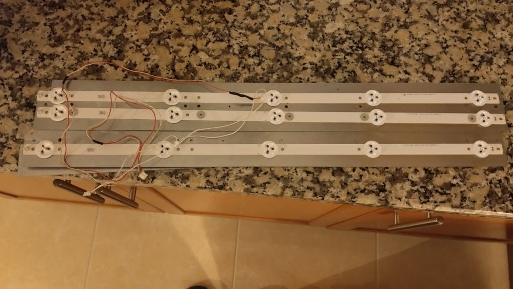 Barras led televisão mitsai (3 unidades)