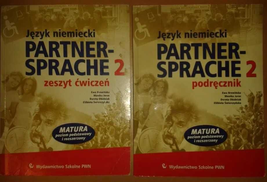 Partner- Sprache 2 Podręcznik i zeszyt ćwiczeń do języka niemieckiego