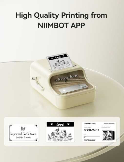 NIIMBOT B21 Etiquetadora Impressora de Etiquetas Label Printer