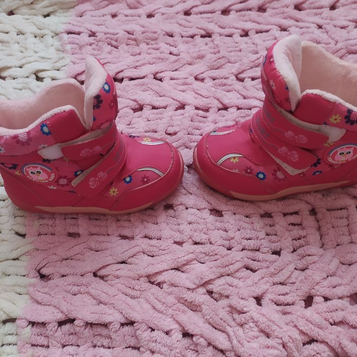 Детские  ботинки зима