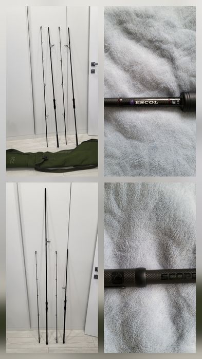 Карповые удилища Nash 10 ft и Carp-pro Escol. 10 ft