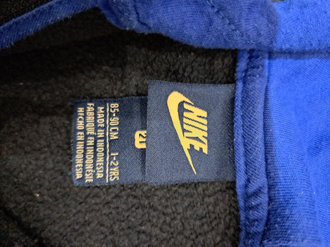 Bluza z kapturem Nike granat rozmiar 92 98