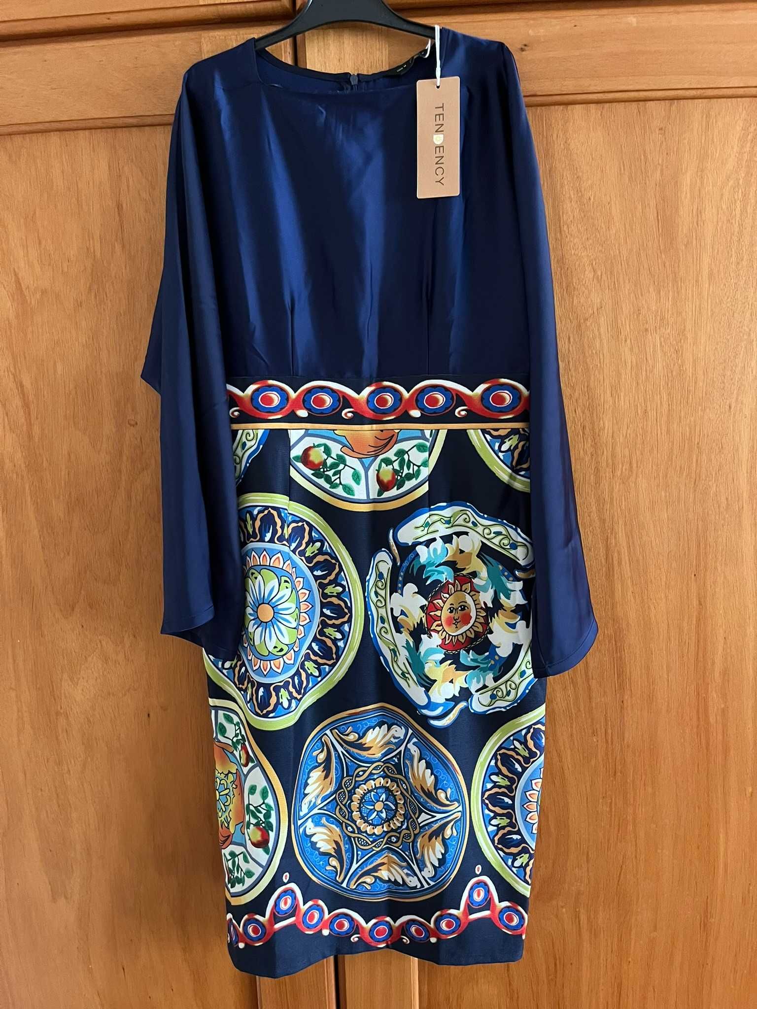 Vestido combinado