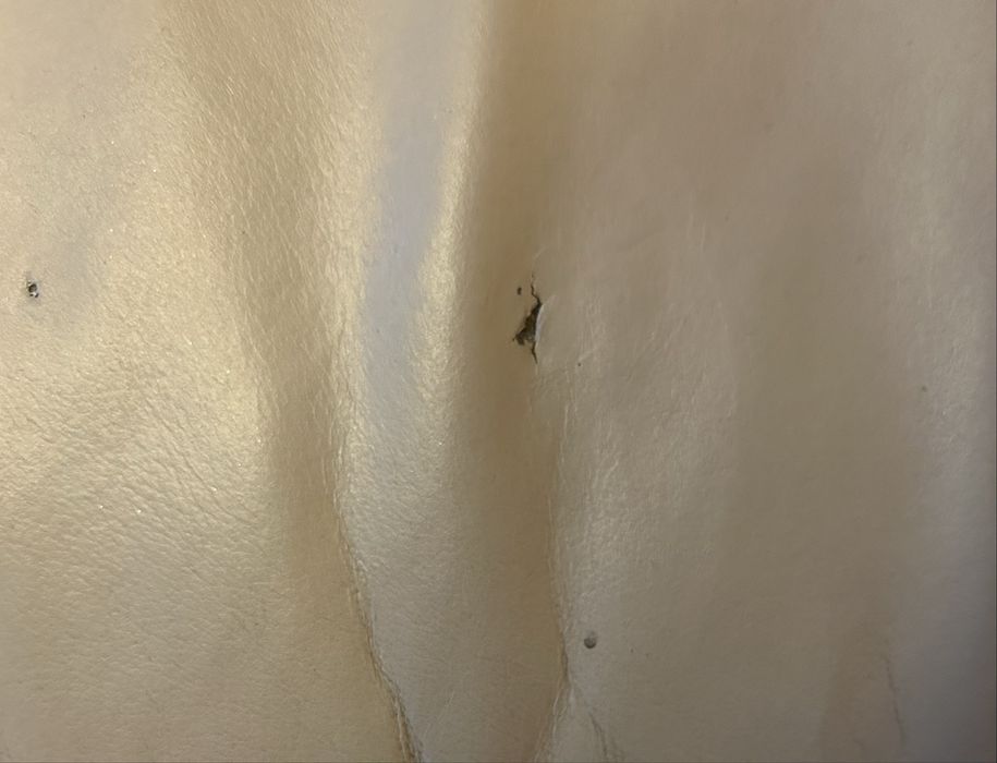 Sofa ze skóry z funkcją spania