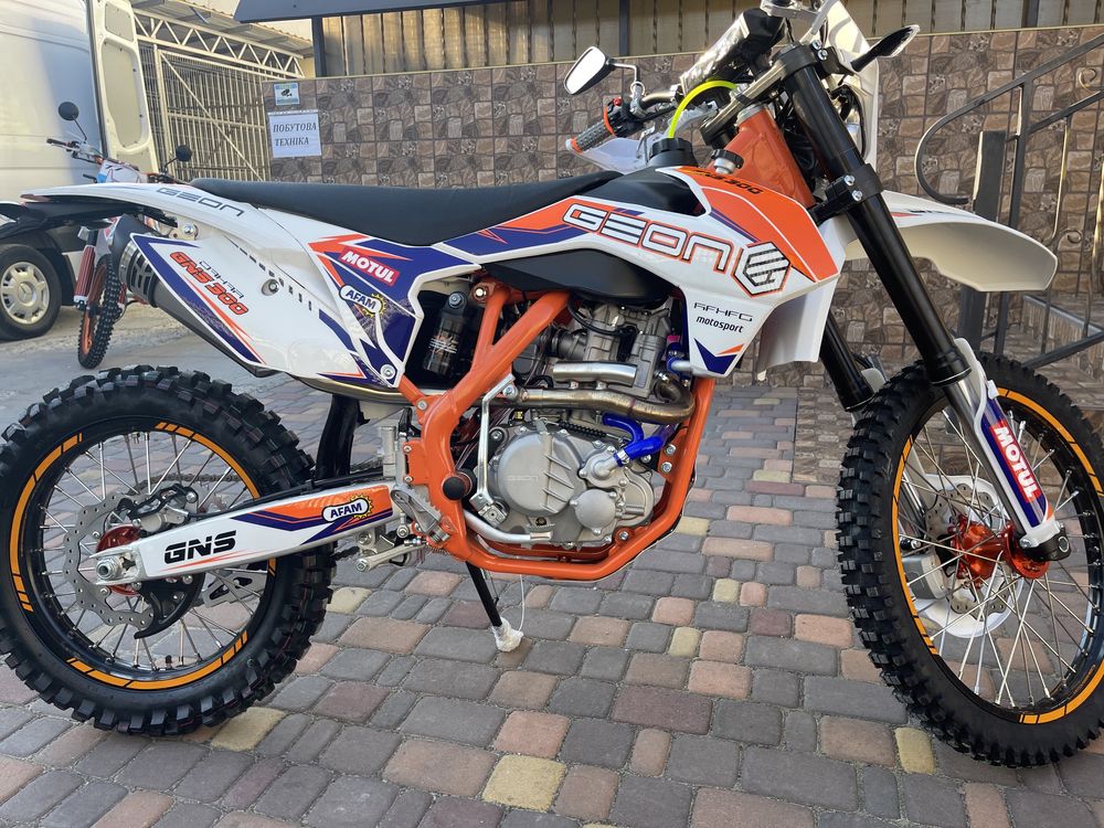Акція доставка 0 грн, мотоцикл Geon Dakar GNS 300 4v 2025