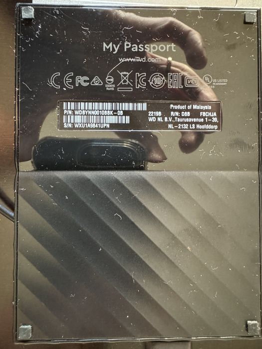 Disco externo 1TB WD