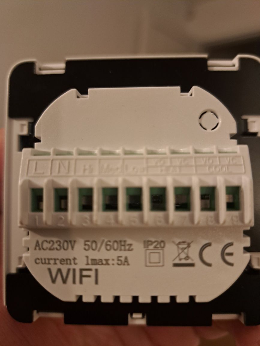 Cyfrowy termostat wifi
