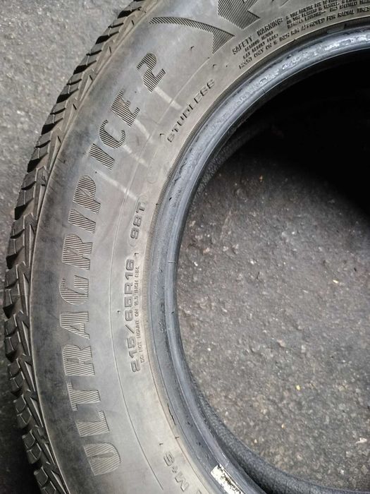 ШИНИ 215/65 R16 98Т GOODYEAR  пара 4 мм