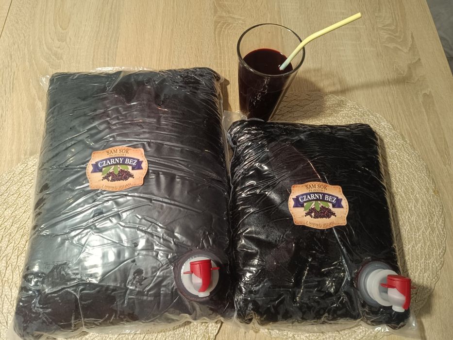 Sok. Z czarnego bzu 3 litry