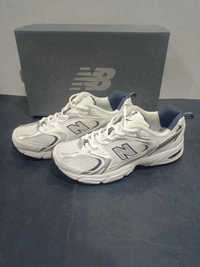 New Balance 530 White Silver Navy  40