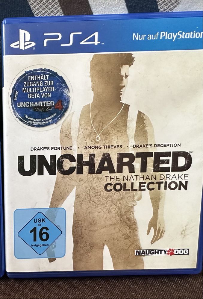 Игры для Playstation 4, ps4, ps5 Uncharted collection