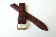 Skórzany pasek do zegarka męskiego Longines 18mm 20mm