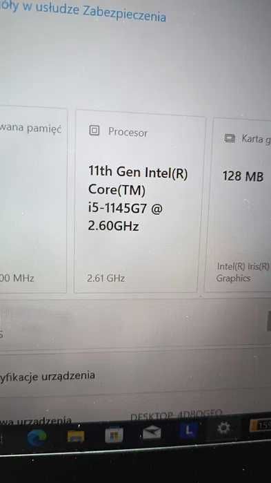 Laptop LENOVO ThinkPad T14 Gen 2 14" FHD i5-1145G7 16/256SSD Windows