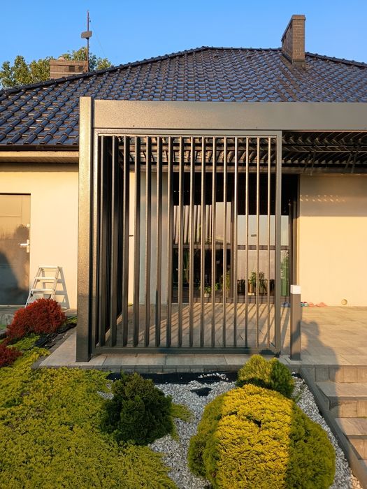 pergola carport altana wiata zadaszenie ogrod zaluzja system aluminium