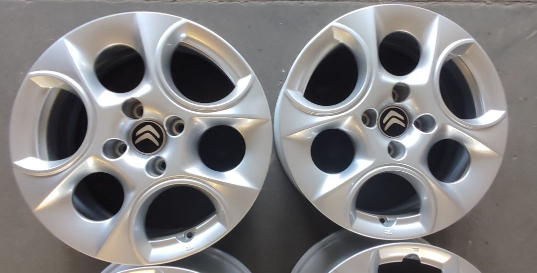 16" 6.5J 4x108 komplet felg Citroen