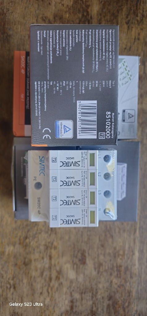 Ogranicznik przepięć C 4P SIMTEC  SM20C