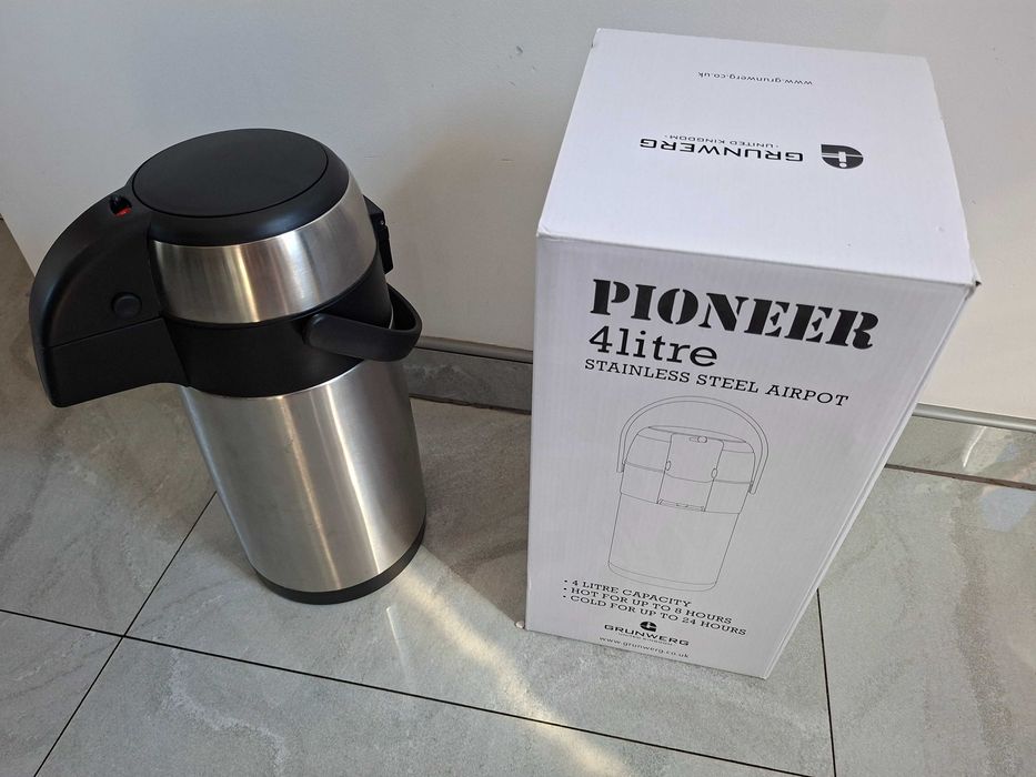 Termos Pioneer SS22R 4 l z pompką