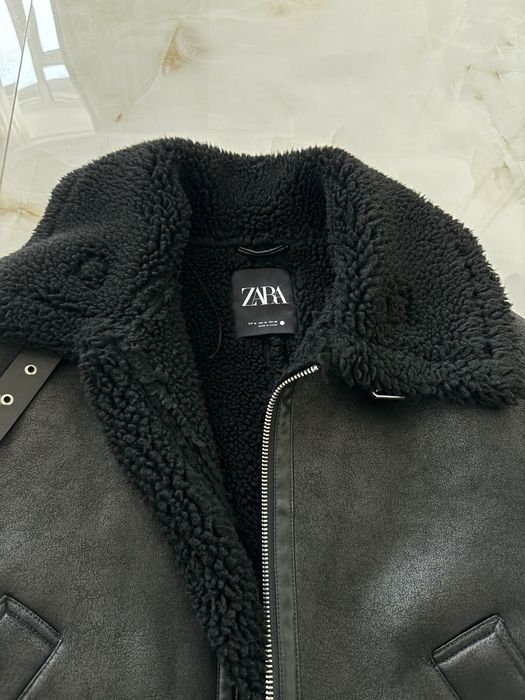 Дубленка зара zara
