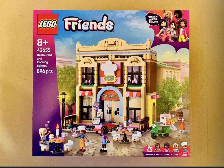 Nowe LEGO® 42655 Friends - Restauracja i szkoła gotowania