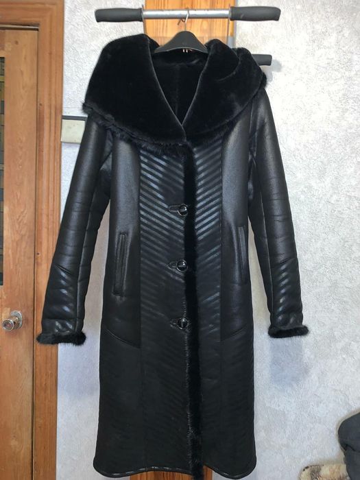 Дублянка дубленка пальто зимове