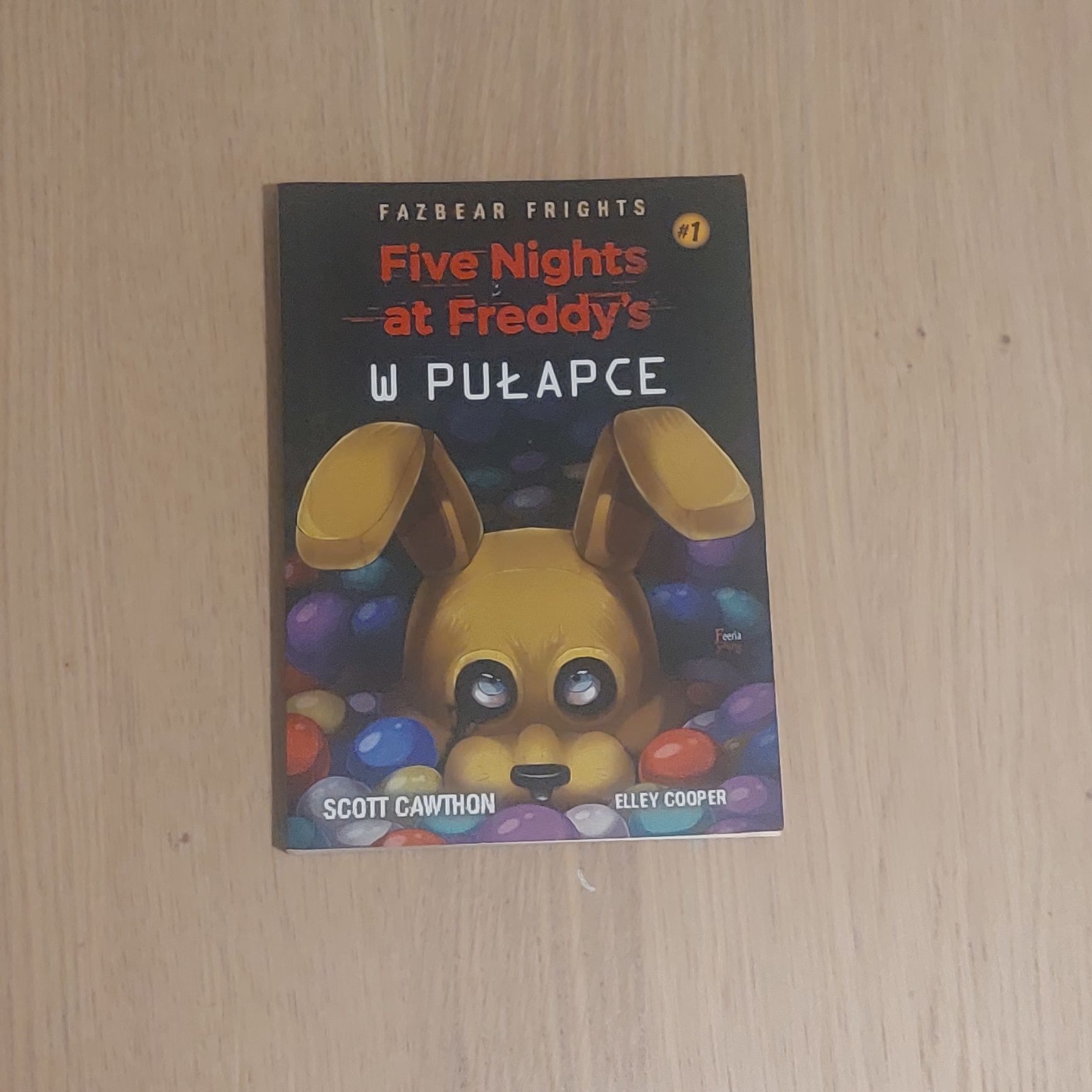Książka Five Nights at Freddy's Fazbear Frights: W pułapce