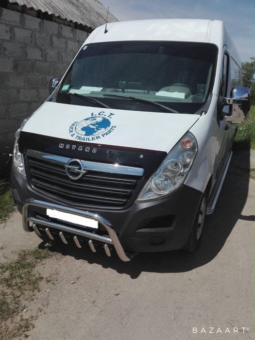 Кенгурятник, Пороги Renault Master 2010+