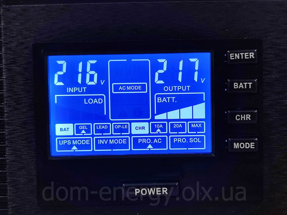 Лучший комплект автономного питания ИБП 1050W 12V + Акумулятор LiFePO4