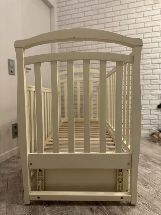 Дитяче ліжечко Veres ЛД6 з маятником та ящиком